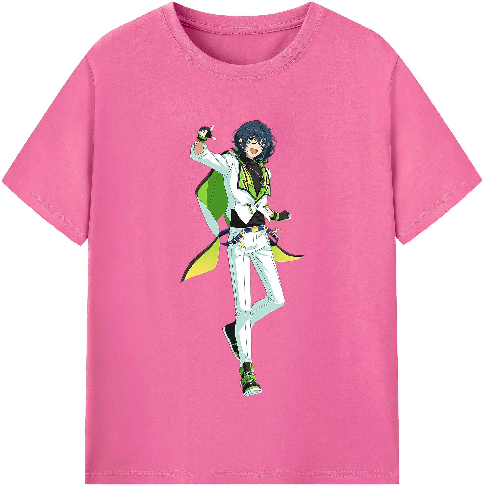 （画像用） あんさんぶるスターズ! Ensemble Stars レディースカジュアルプリントTシャツ（綿100％）